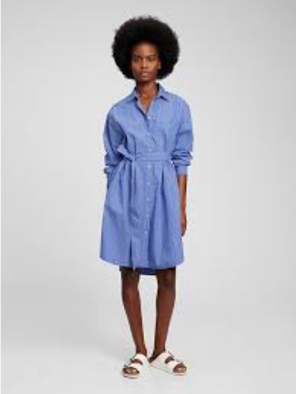 Gap popover shirt dress